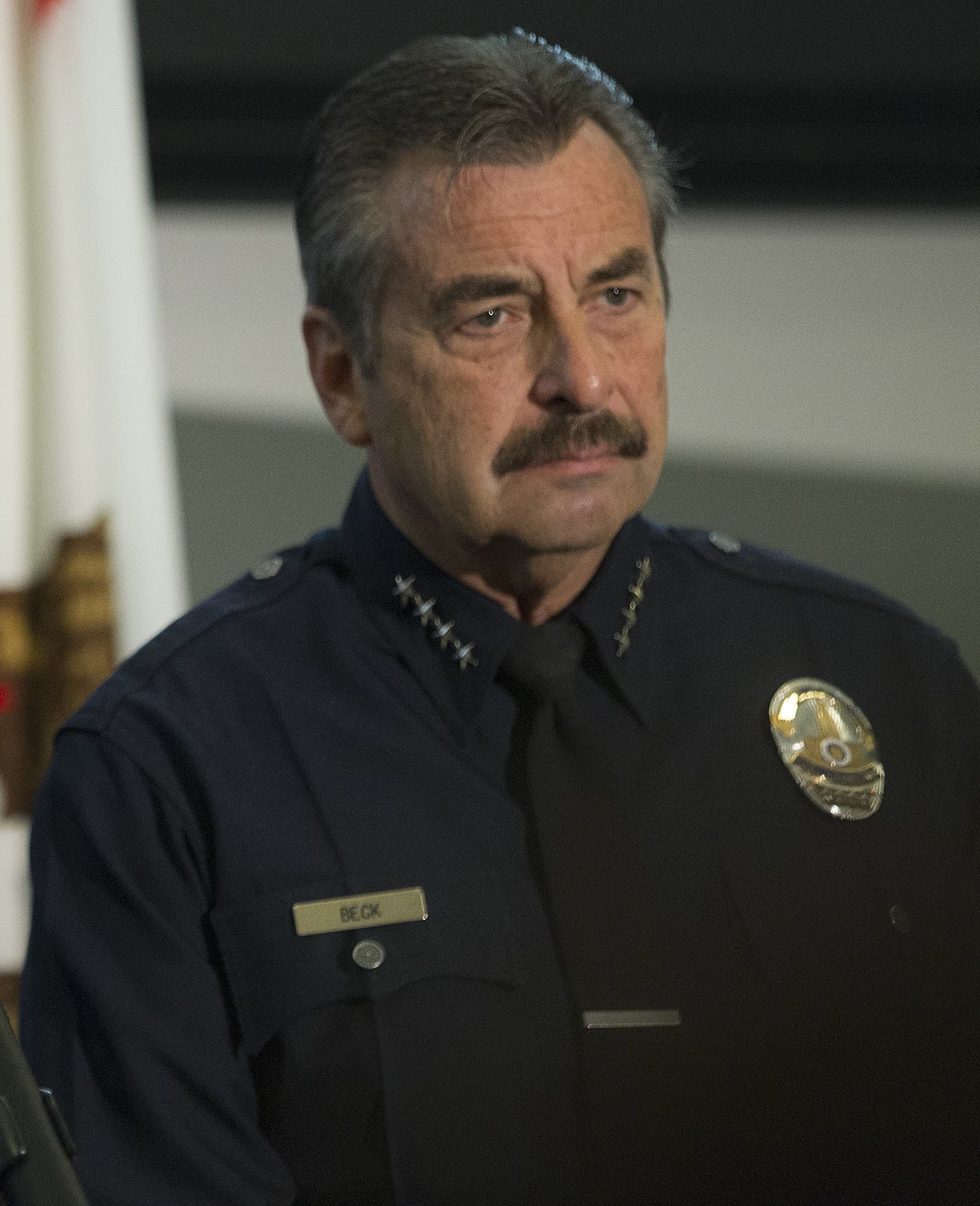 LAPD Chief Charlie Beck in 2014