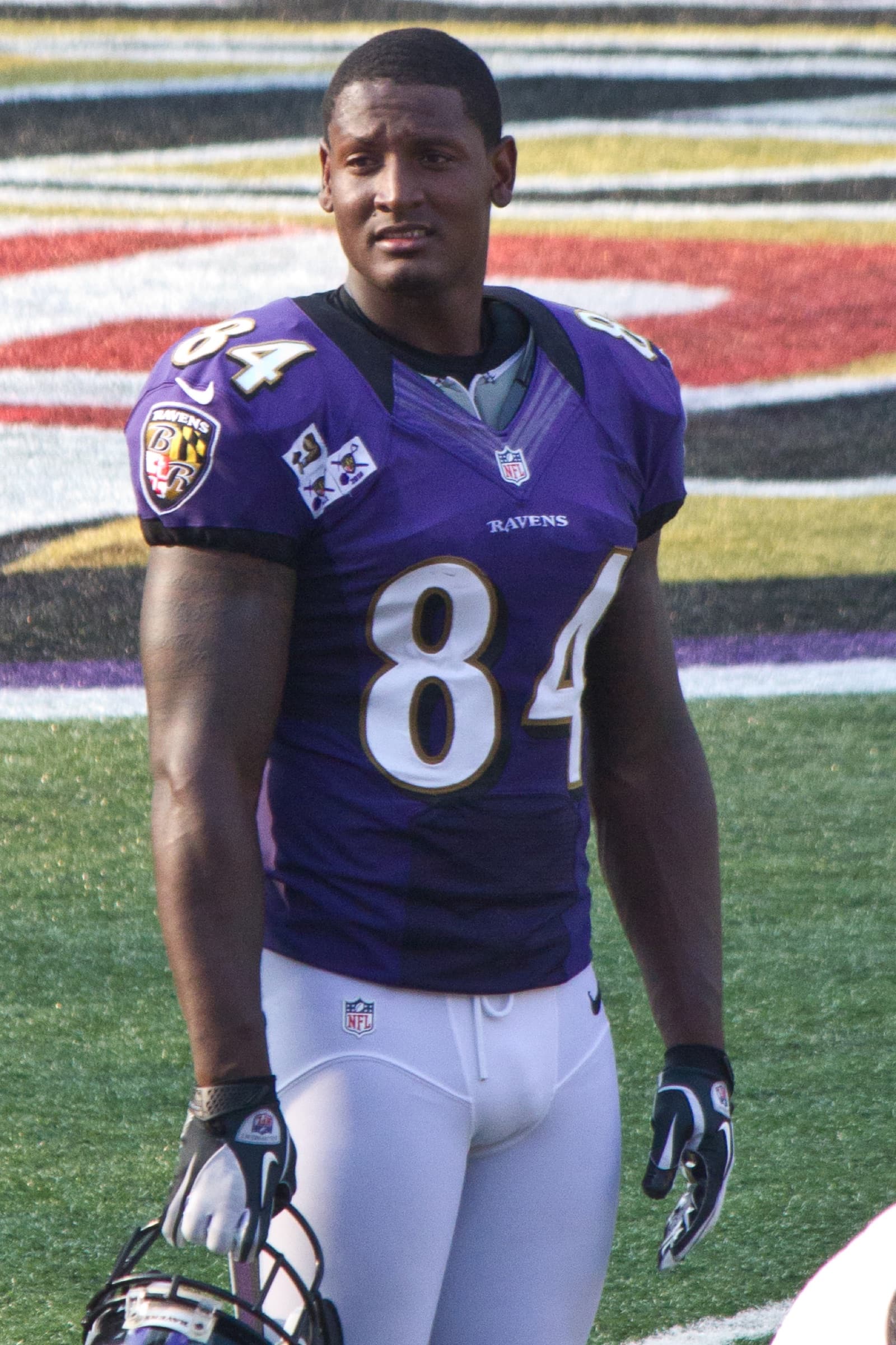Ed Dickson with the Baltimore Ravens in 2012